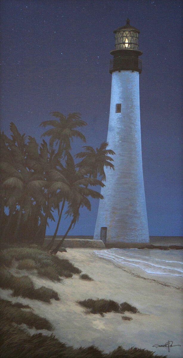 Cape Florida – Original landscape painting by Damon Pla