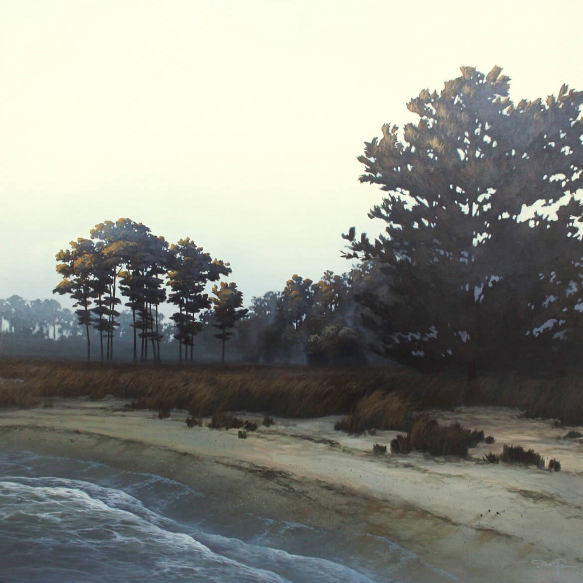 Talk Amongst the Trees – Original landscape painting by Damon Pla