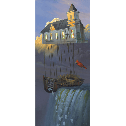 Solace - Acrylic painting by Delaware Artist Damon Pla