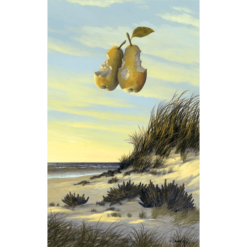 The Memory of Leaving Home Original Acrylic Painting by Delaware Artist Damon Pla